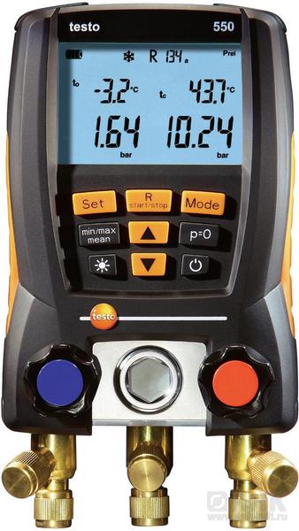 Testo 550 — цифровой манометрический коллектор