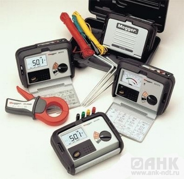 DET4TC2 + KIT — измеритель сопротивления заземления + комплект аксессуаров