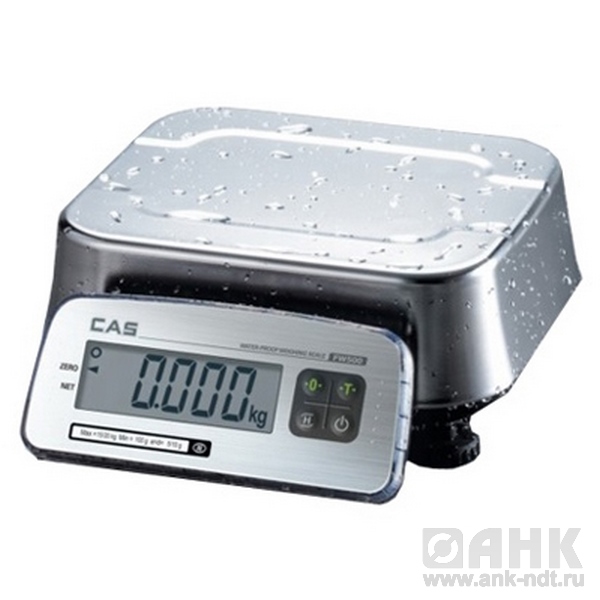 Водозащитные порционные весы CAS FW500-30E