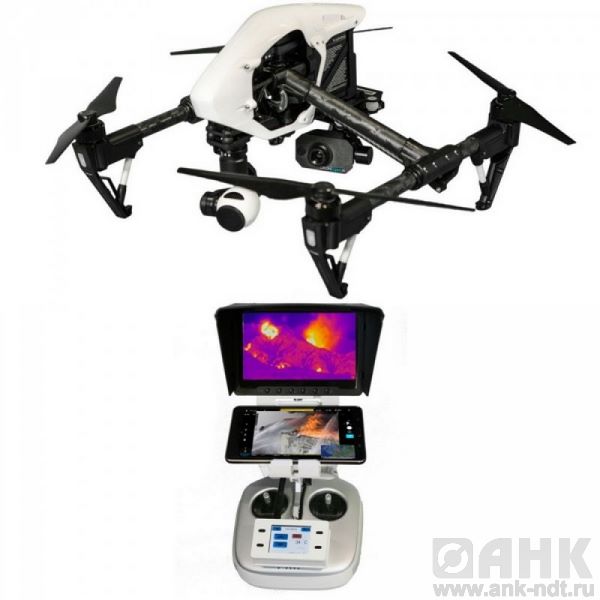 Комплект T11 профессиональный: DJI Matrice 100 и тепловизионная камера FLIR TAU2