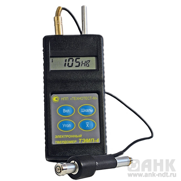 Динамический твердомер ТЭМП-4с (в пластмассовом корпусе)