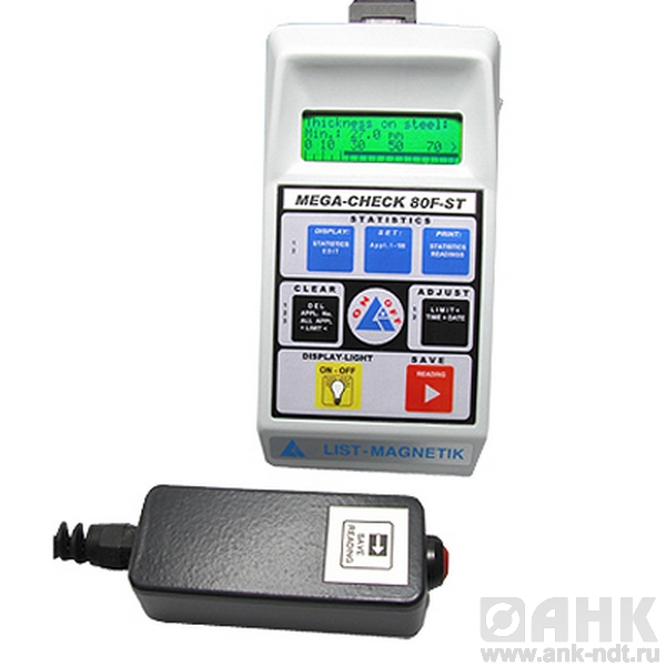 Толщиномер покрытий MEGA-CHECK 80F-ST