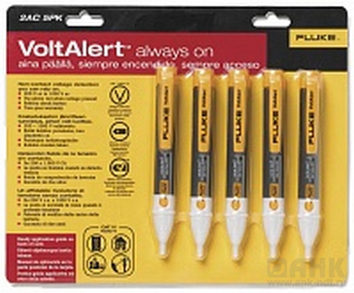 FLK2AC/90-1000V5PK — детектор переменного напряжения (90-1000 В), 5 шт.