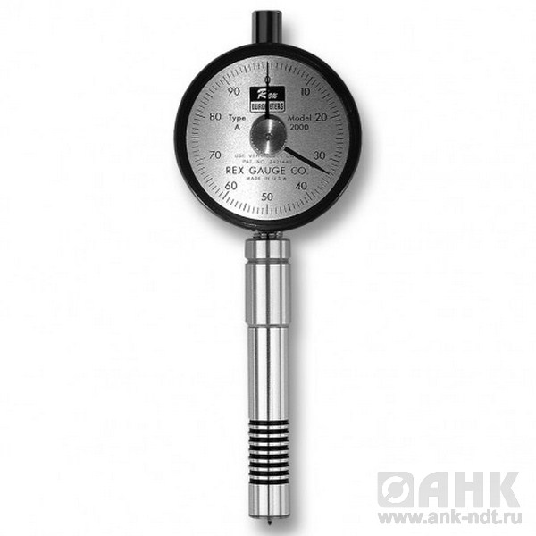 REX 1600 D - твердомер (дюрометр) Шора тип D с аналоговым индикатором