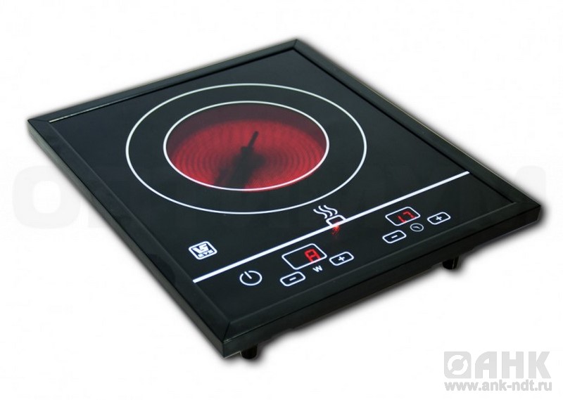 Плита нагревательная Кварц исп. 2 стеклокерамическая одноместная