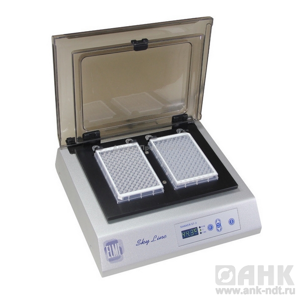 Лабораторный термошейкер для иммунопланшет цифровой ST-3M (100-1300 об/мин)