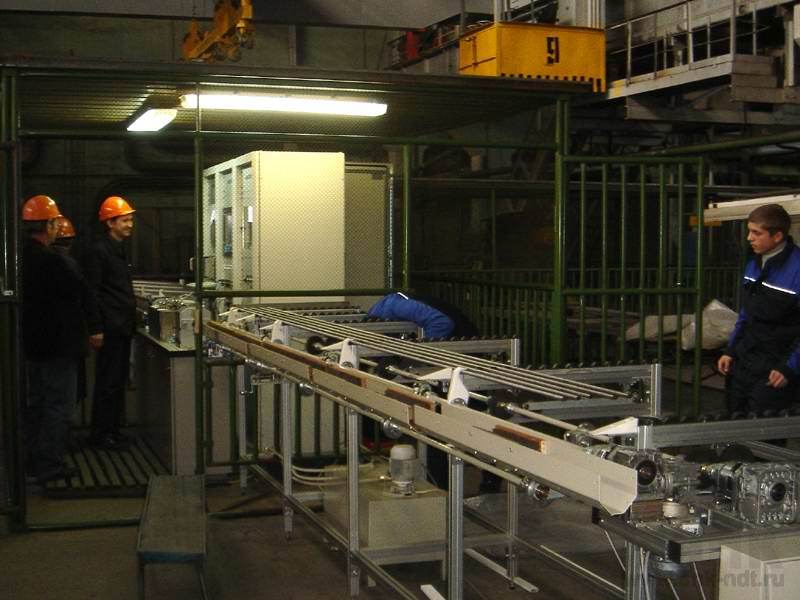 УСКТ-2 Установка ультразвукового контроля особотонкостенных бесшовных труб