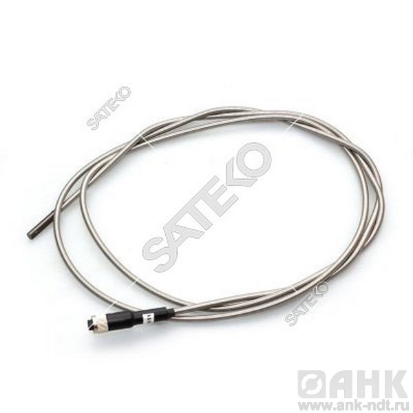 Сверхгибкий зонд в металлической пружинной оплетке с камерой бокового обзора SATEKO