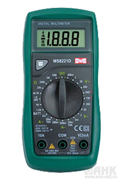 MS8221D — цифровой мультиметр