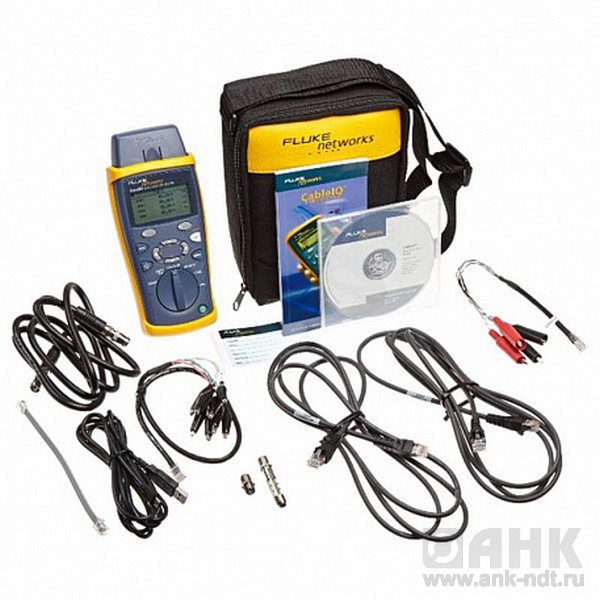 Fluke Networks CIQ-KRQ, расширенный комплект кабельного тестера CableIQ Qualification Tester