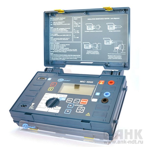 Измеритель параметров электроизоляции MIC-5000