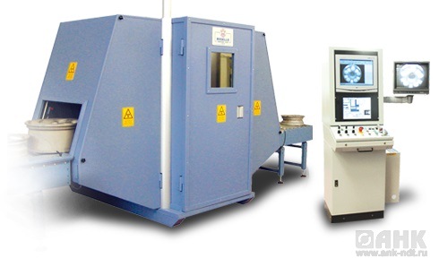 Рентгенотелевизионная установка для контроля колесных дисков WRE THUNDER