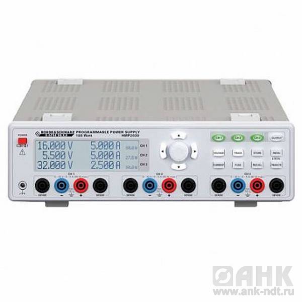 Программируемый двух- или трехканальный источник питания Rohde & Schwarz HMP4030