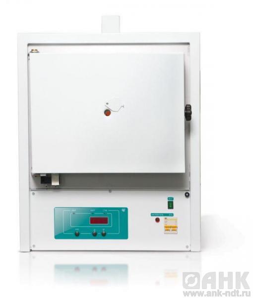 Муфельная печь ЭКПС-10 (многоступ. регулятор; 10 л; Т до +1100 °С) с вытяжкой, нерж. сталь