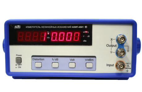 Поверка измерителя нелинейных искажений АКИП-4501
