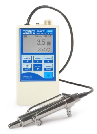 Поверка кислородомера МАРК-303М