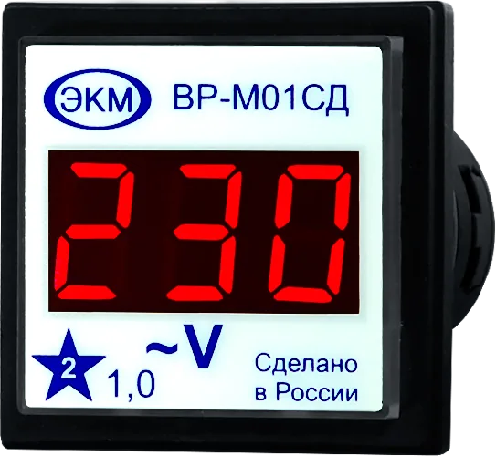 Вольтметр МЕАНДР ВР-М01-29СД АС15-450В УХЛ2